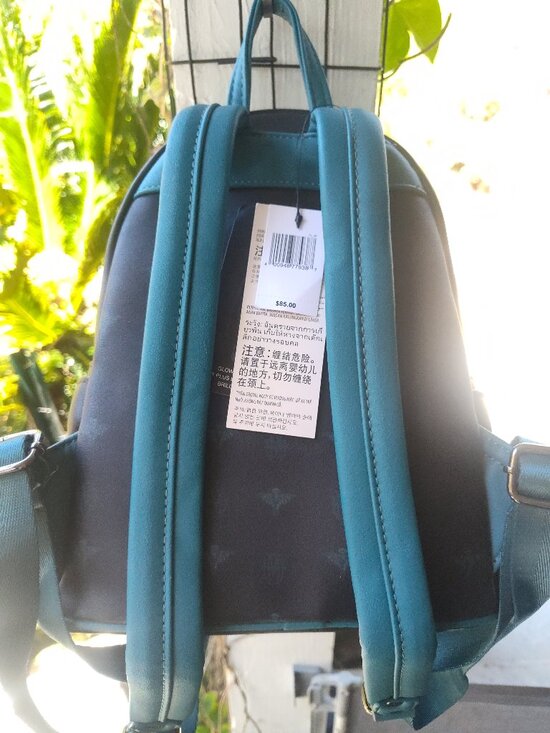 Disney Parks Loungefly Haunted Mansion Mini Backpack NWT Glow